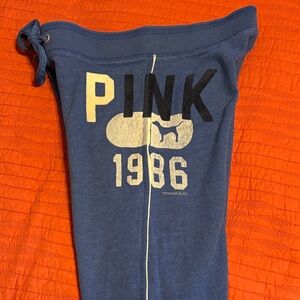 Victoria's Secret PINK Blue Sweatpants